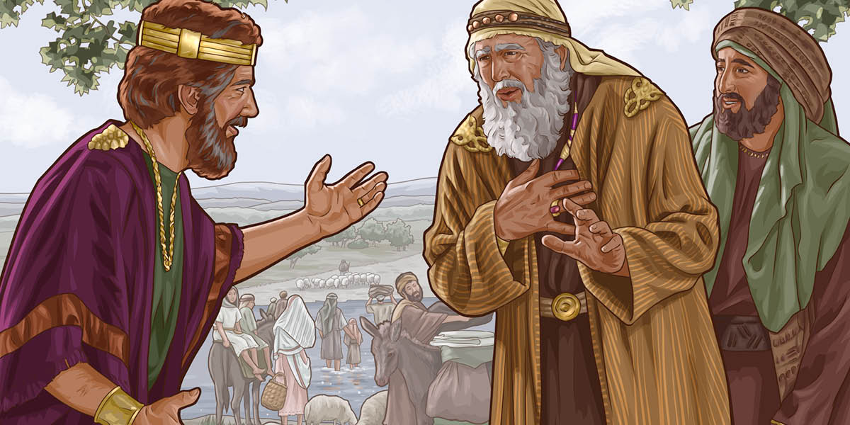 Barzilai gha dísʋ gha bɔ́ jumannë blengbi Davidë bɔ́ lé ëë mërɩnë.