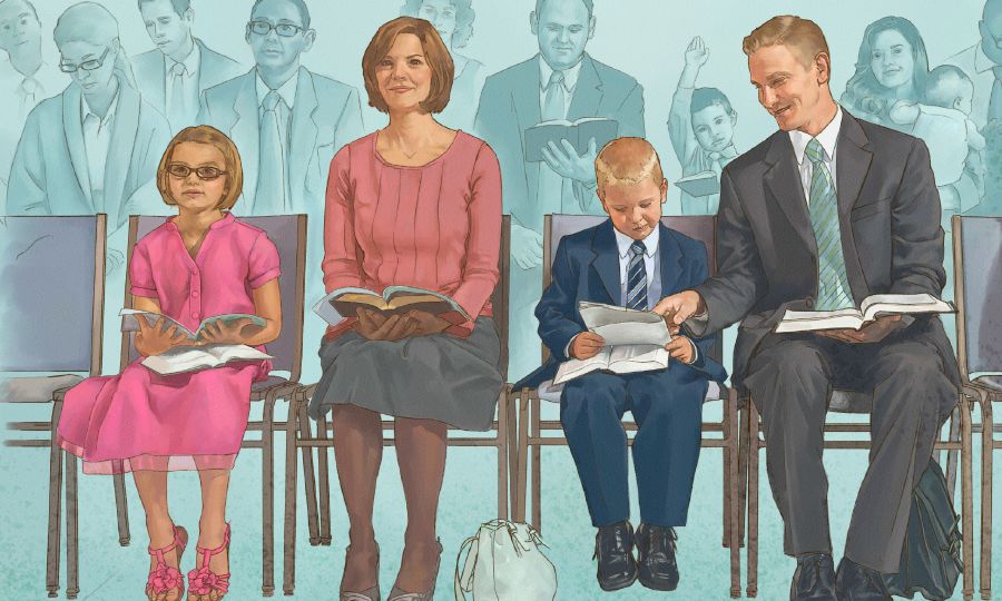 An papa ka ankouwajé gasonʼy pou kouté byen an mitin Kwityen