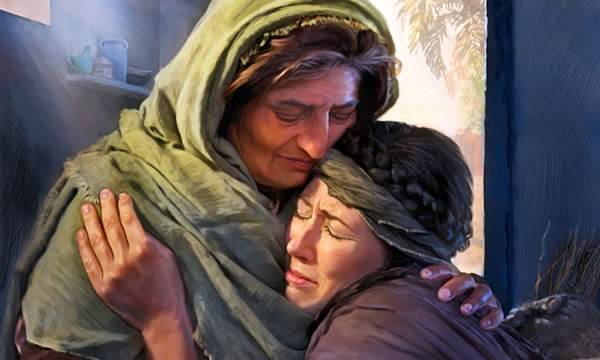 Ruth ki Naomi gitye ka kwako korgi kun gikumo kacel