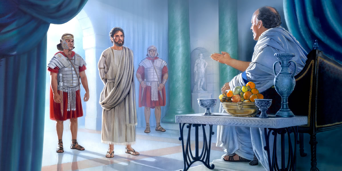 Yesu daa si ngɛ Pontio Pilato hɛ mi