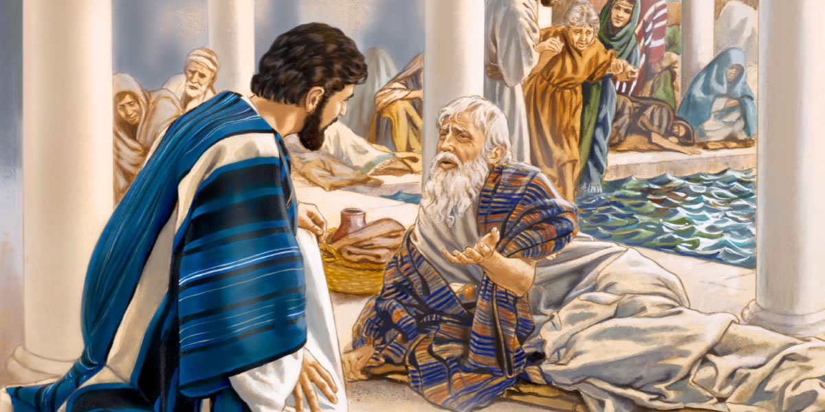 Yesu kɛ nyumu hiɔtsɛ ko ngɛ munyu tue ngɛ Betesda taku ɔ he