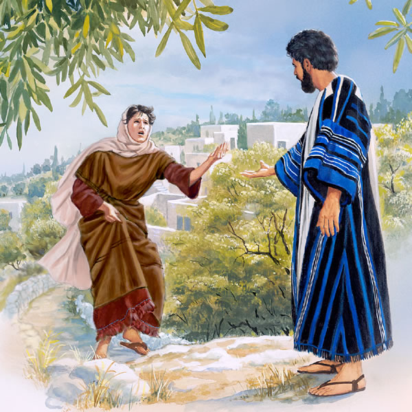 Marta tu fo nɛ e kɛ Yesu ya kpe
