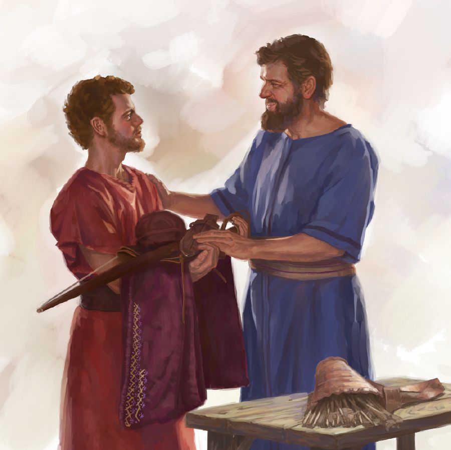 Yonatan ngɔ lɛ nitsɛ e ní komɛ kɛ ke David