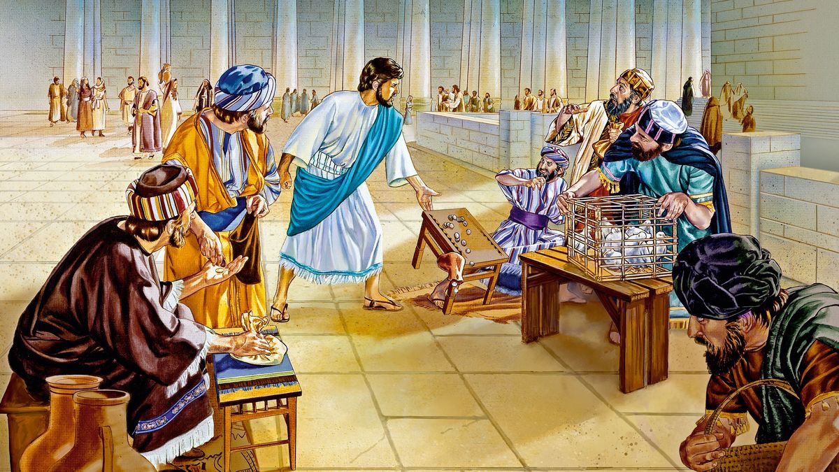 Yesu nɛ e ngɛ sika tsakeli ɔmɛ a we okplɔɔ ɔmɛ tsitsɛɛe kɛ ngɛ si puee.