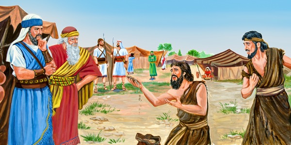 Gibeon bi ɔmɛ nɛ a ba Israel bi ɔmɛ a sito he ɔ nɛ a ngɔ a tadehi nɛ gba kɛ a blodo gbigbli nɛ fu ja a kɛ ngɛ Yoshua tsɔɔe
