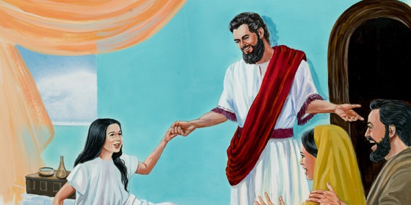 Yesu tle Yairo biyo ɔ si kɛ ba wami mi ekohu