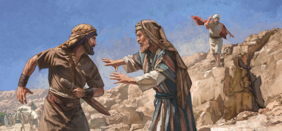 Matsɛ David de Abishai ke e ngmɛɛ Shimei he