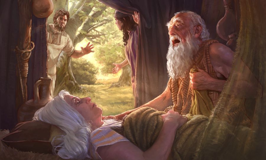 Abraham ngɛ ya foe ngɛ Sara gbogboe ɔ he