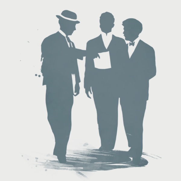 Dos precursores regulares predicándole a un hombre