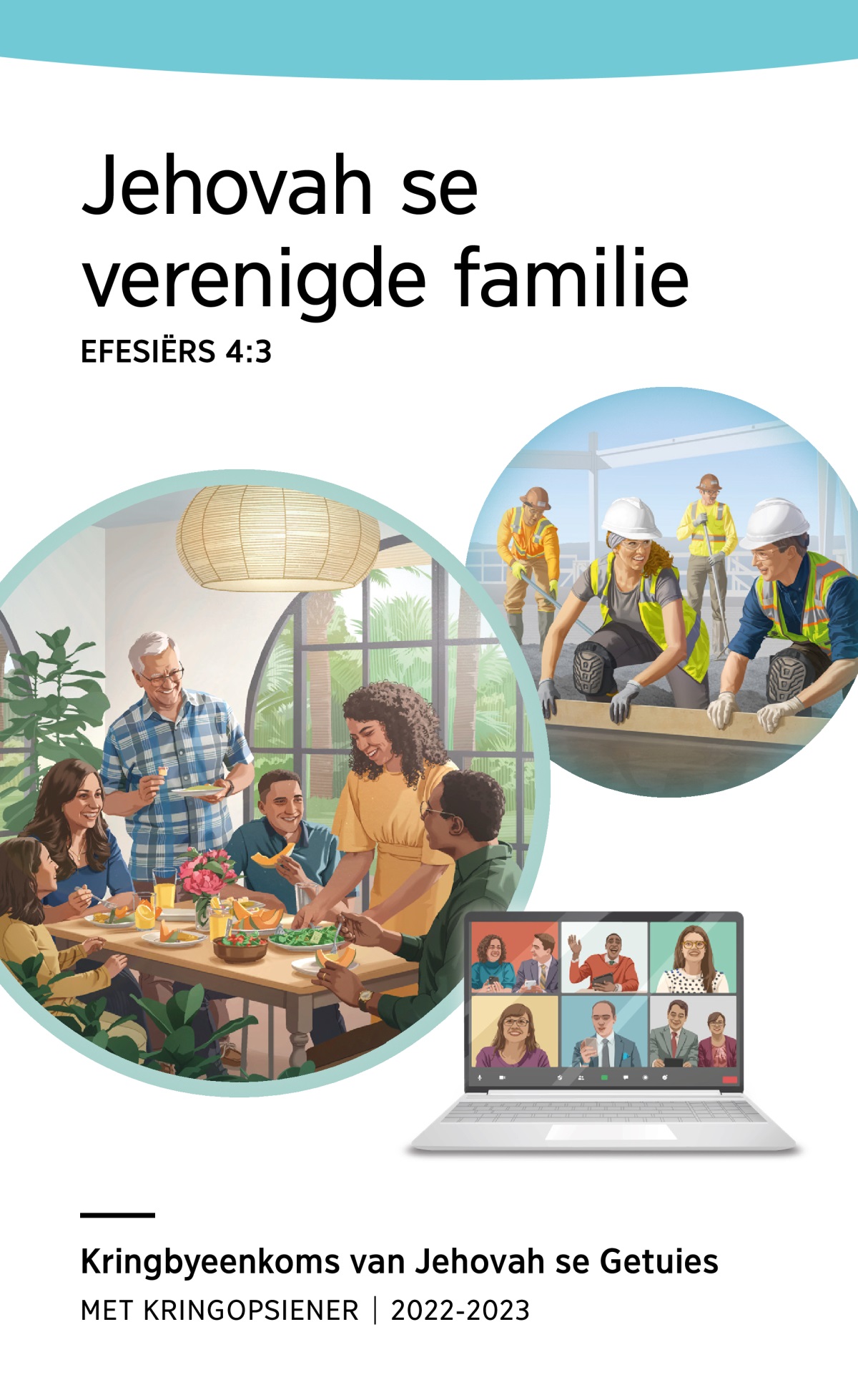 Kringbyeenkomsprogram vir 2022-2023 met kringopsiener.