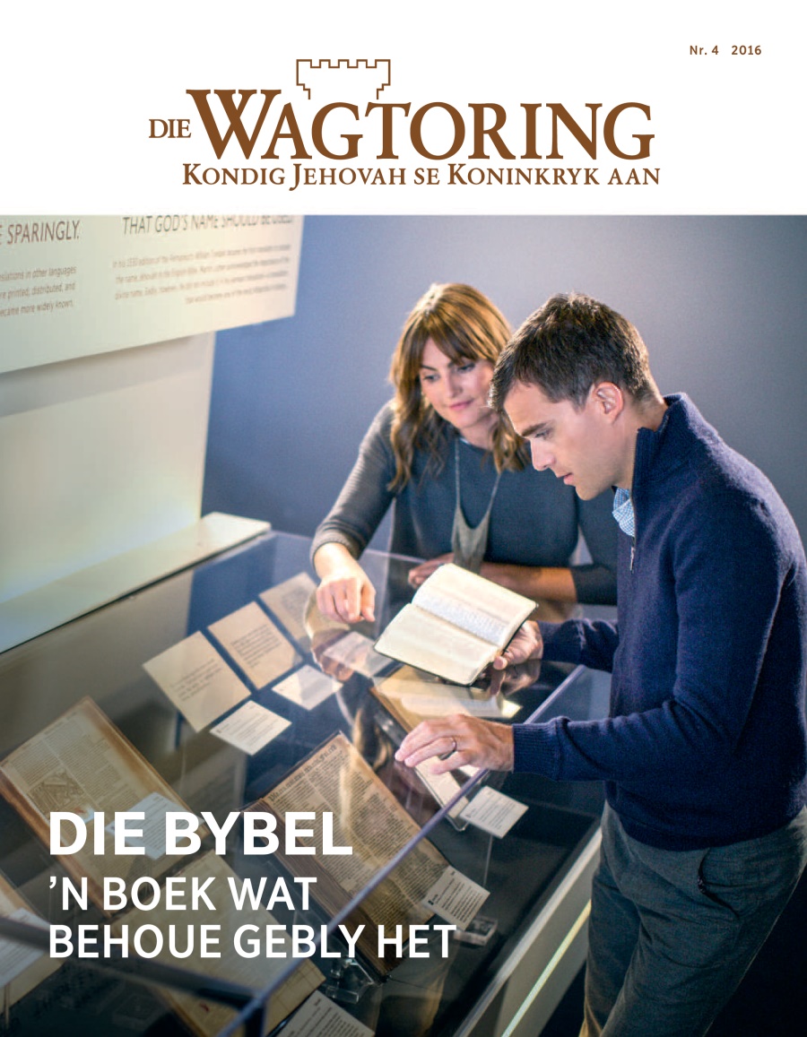 Die Wagtoring Nr. 4 2016 | Die Bybel​—⁠’n Boek wat behoue gebly het