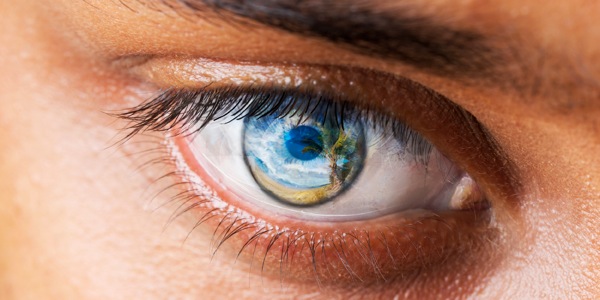 ’n Prentjie van die Paradys word in iemand se oog gesien