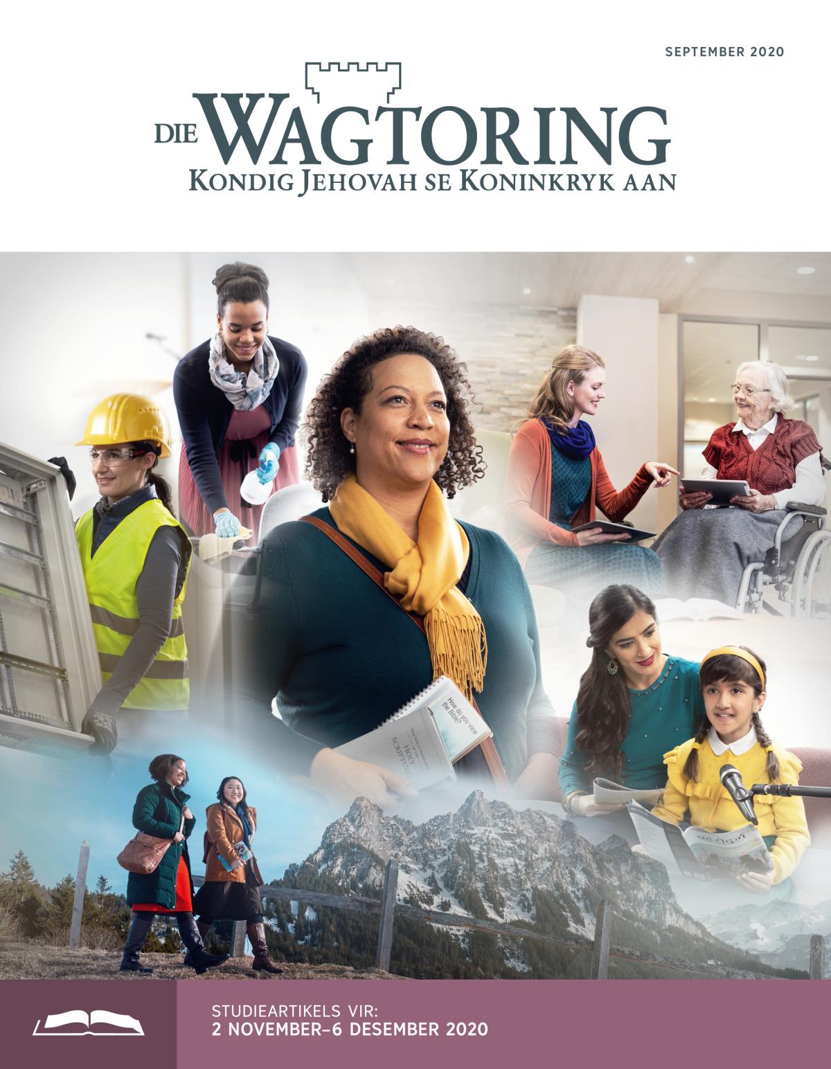 Studie-uitgawe van Die Wagtoring, September 2020.