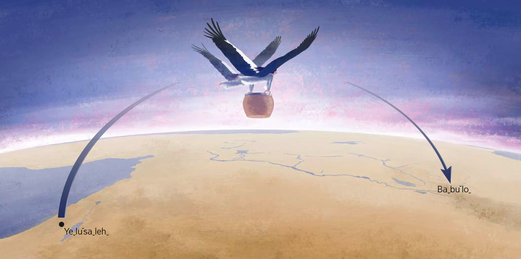 Hahˬ byaꞈ˗euˬ aˬ dahˇ loꞈ˗ehˇ gʼaˬ kʼaˆ dui dui˗eu aˬ dahˇ tsoꞈ˗eu zaˬ miˬ zaˬ nyiˬ gʼaˬ baoˬ ahˇ˗eu aˬ dahˇ neh “maˬ sui maˬ dawˇ˗eu jeˬ pyeuꞈ˗eu” pawˬ tuˇ˗ahˇ tsi˗awˇ Babuˇloˬ˗ahˇ baꞈ dzeh iˇ˗euˬ meh