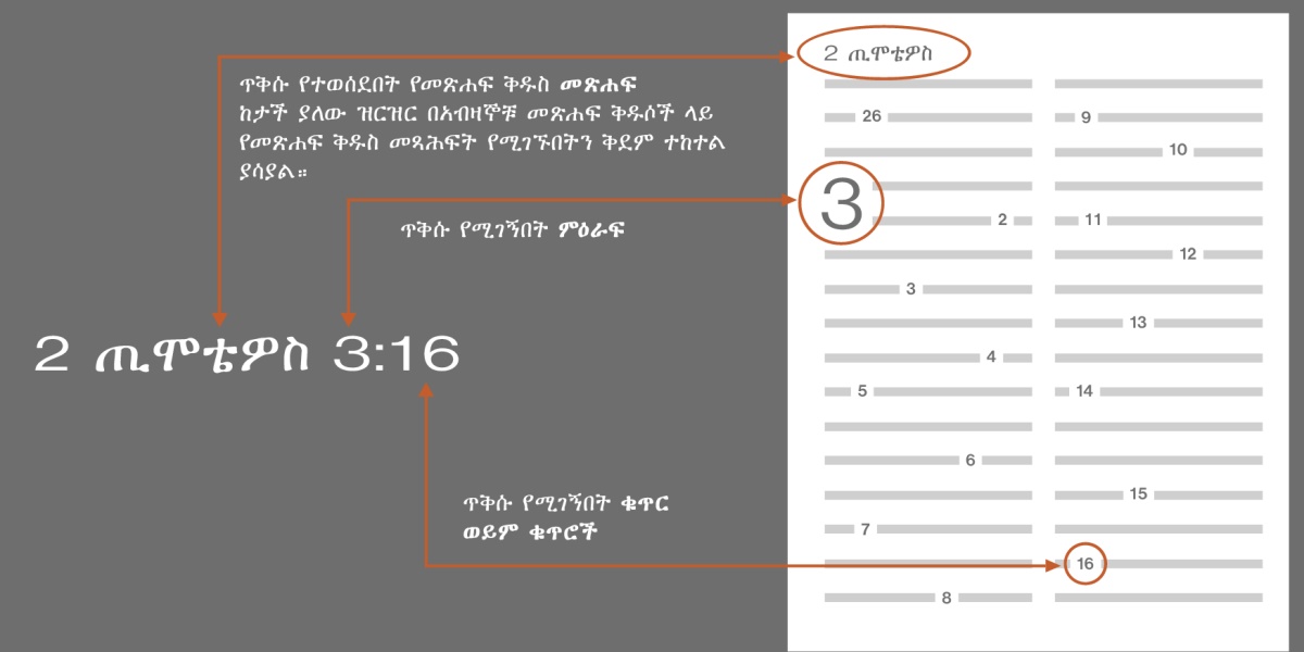 የመጽሐፍ ቅዱስ መጻሕፍት፣ ምዕራፎችና ቁጥሮች