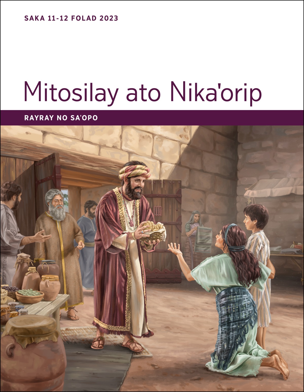 Pafelian ni Yopu ko cecay maponengay a fafahiyan ato wawa ningra to tangidaf.