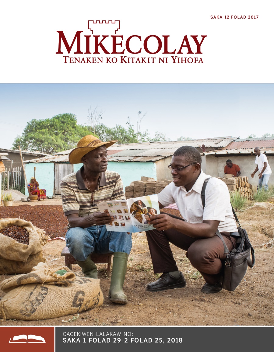 Mikecolay Cacekiwen lalakaw, Saka 12 Folad 2017