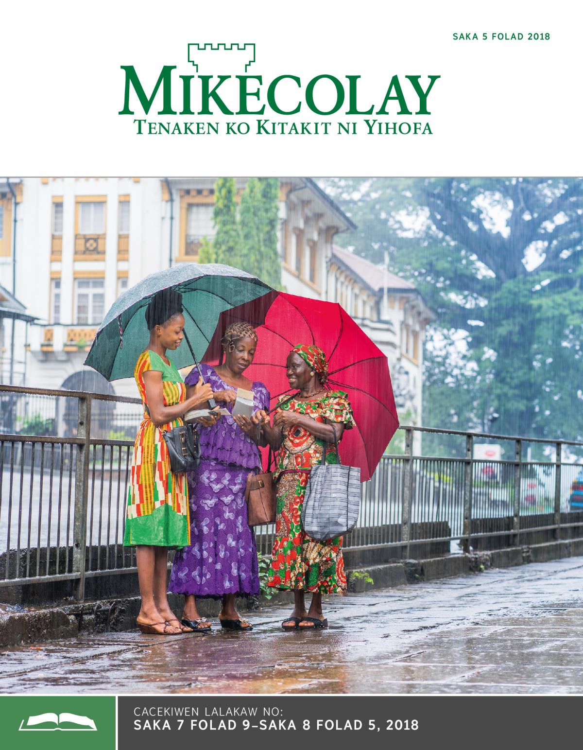 Mikecolay Cacekiwen Saka 5 Folad, 2018