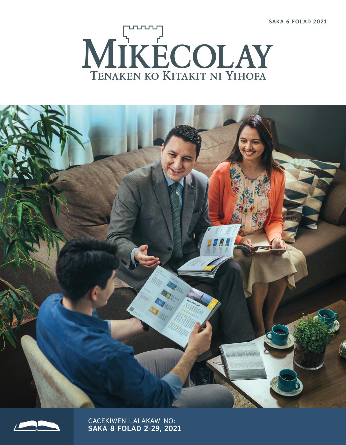 Mikecolay Cacekiwen Lalakaw, Saka 6 Folad, 2021.