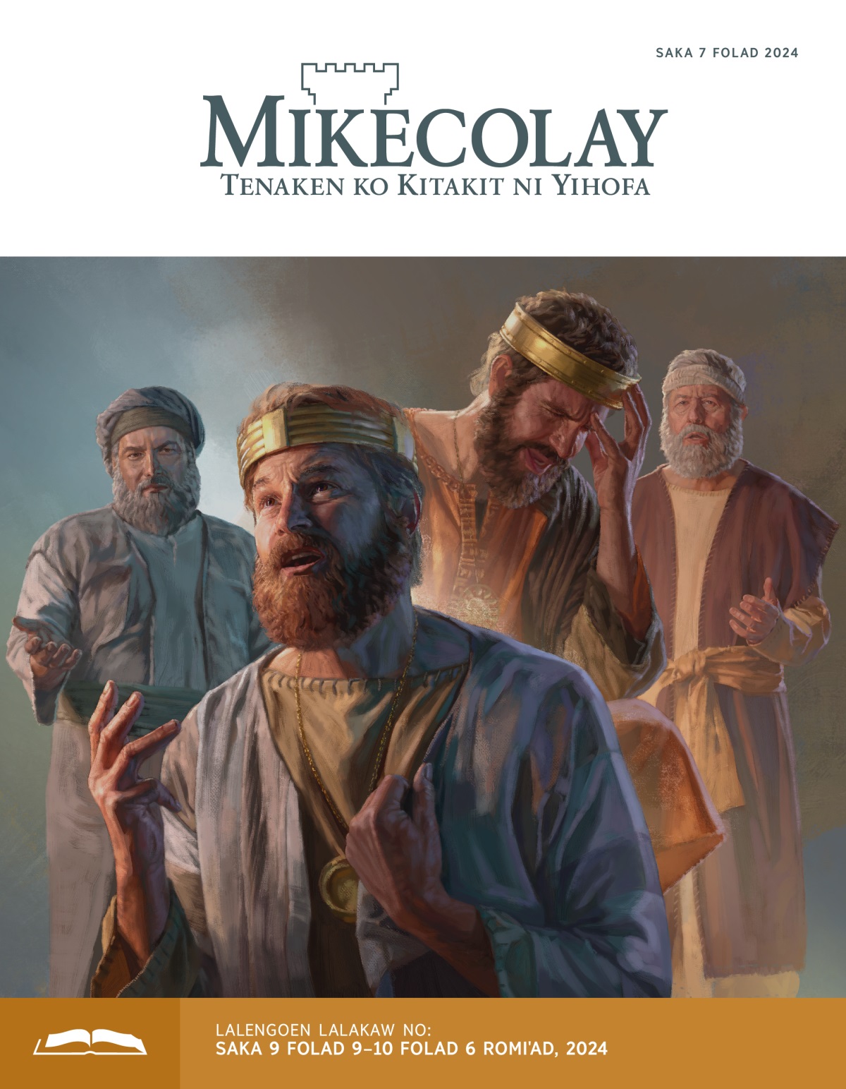 Coka. Saka 1 coka: Pasowalan ni Natan to Hongti ci Tafiti i, makesemay ci Tafiti pasikakarayan a micaˈang. Saka 2 coka: Pasowalan ni Isaya to Hongti ci Hicikiya i, masomaday ci Hicikiya a miˈicekoy.