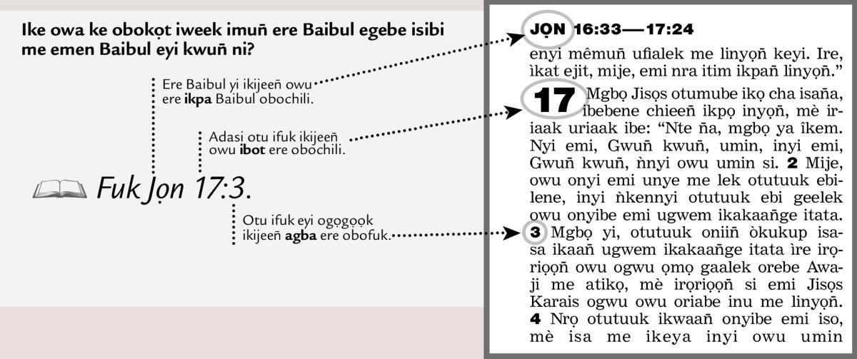 Ere Baibul ge esabe irọ inu njeen̄