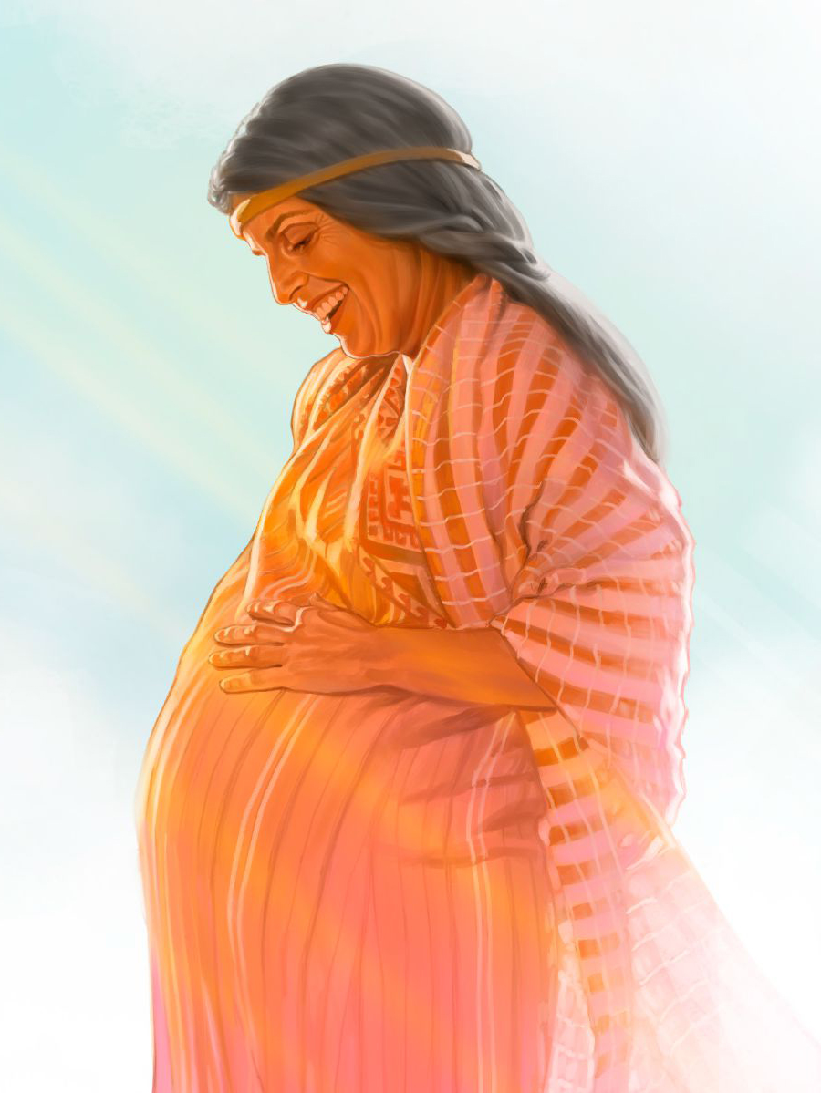 سارة حبلى