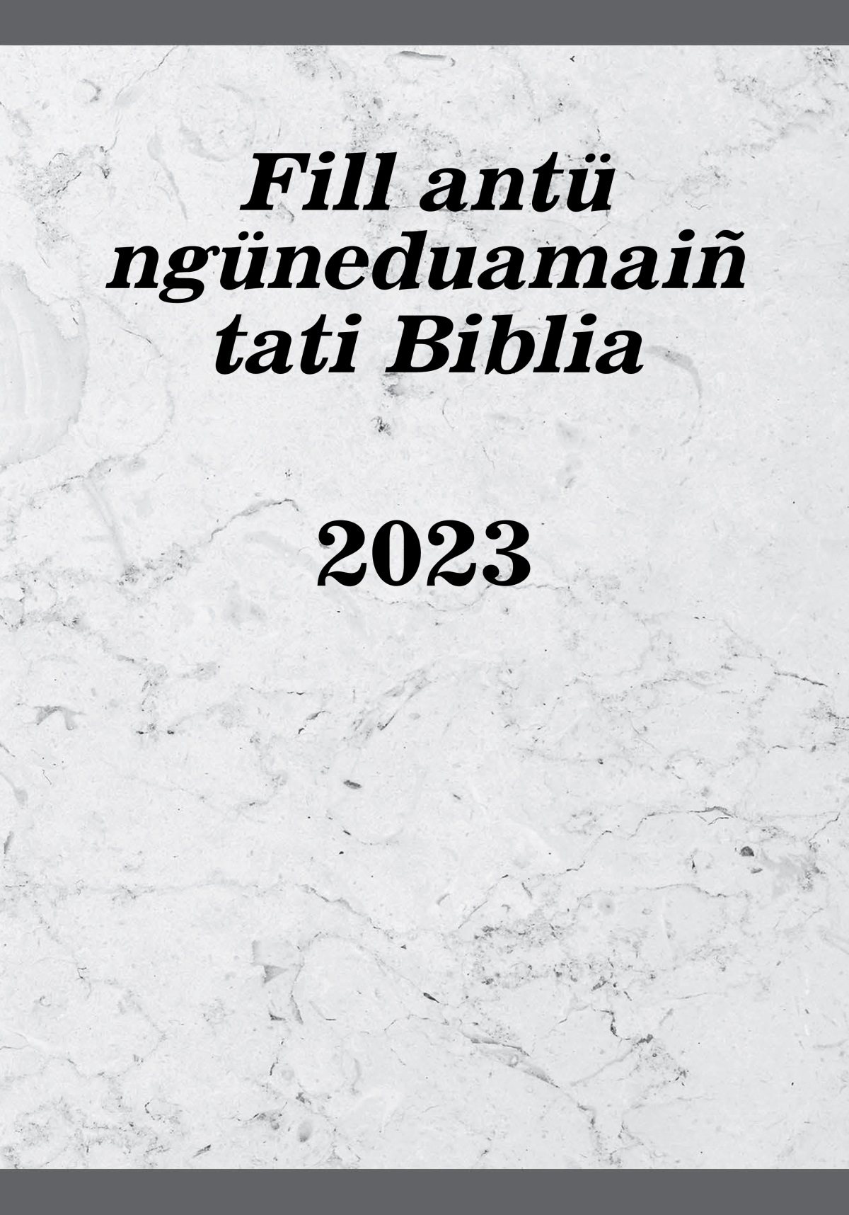 Fill antü ngüneduamaiñ tati Biblia (2023)