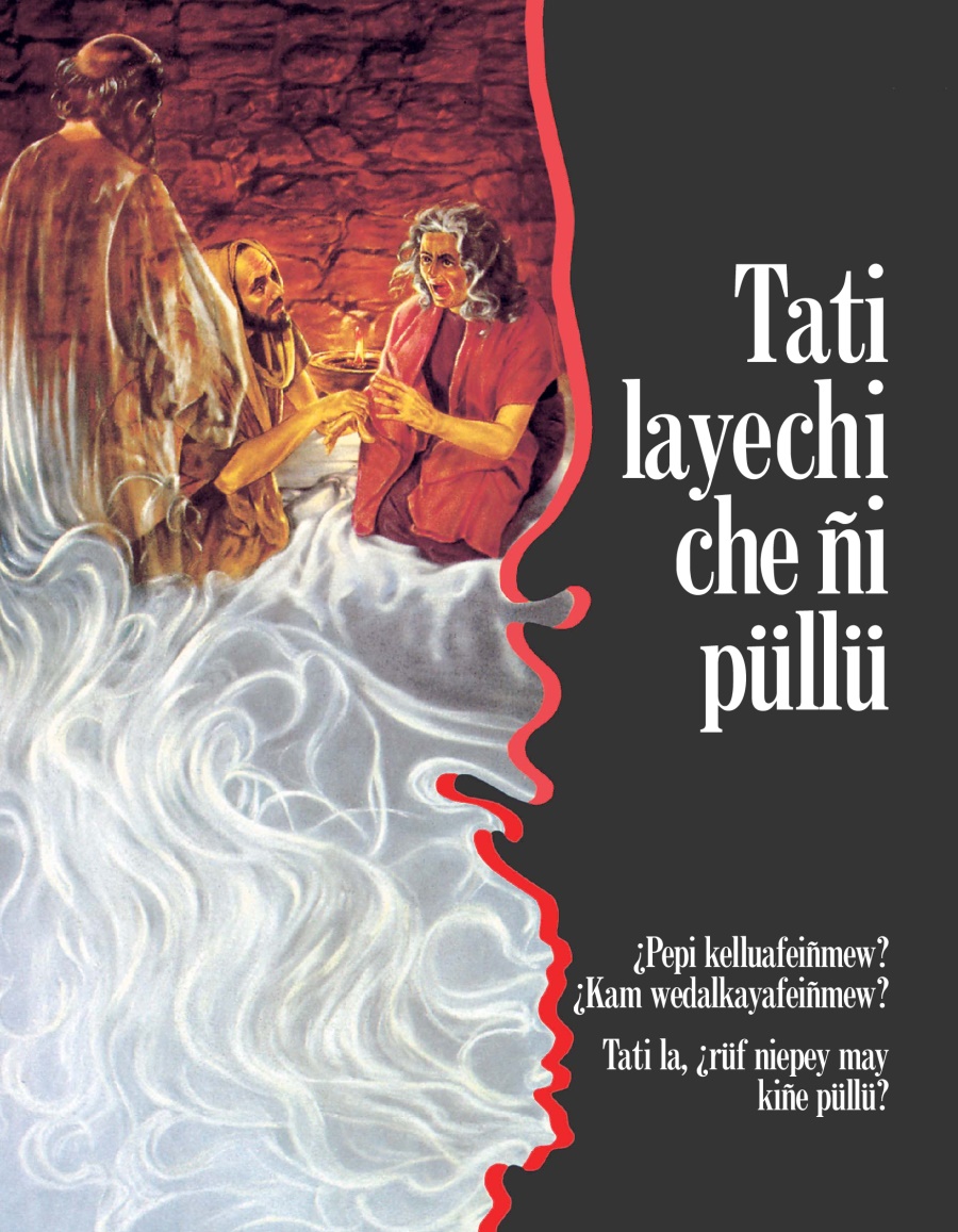 Tati layechi che ñi püllü, ¿pepi kelluafeiñmew? ¿Kam wedalkayafeiñmew? Tati la, ¿rüf niepey may kiñe püllü?