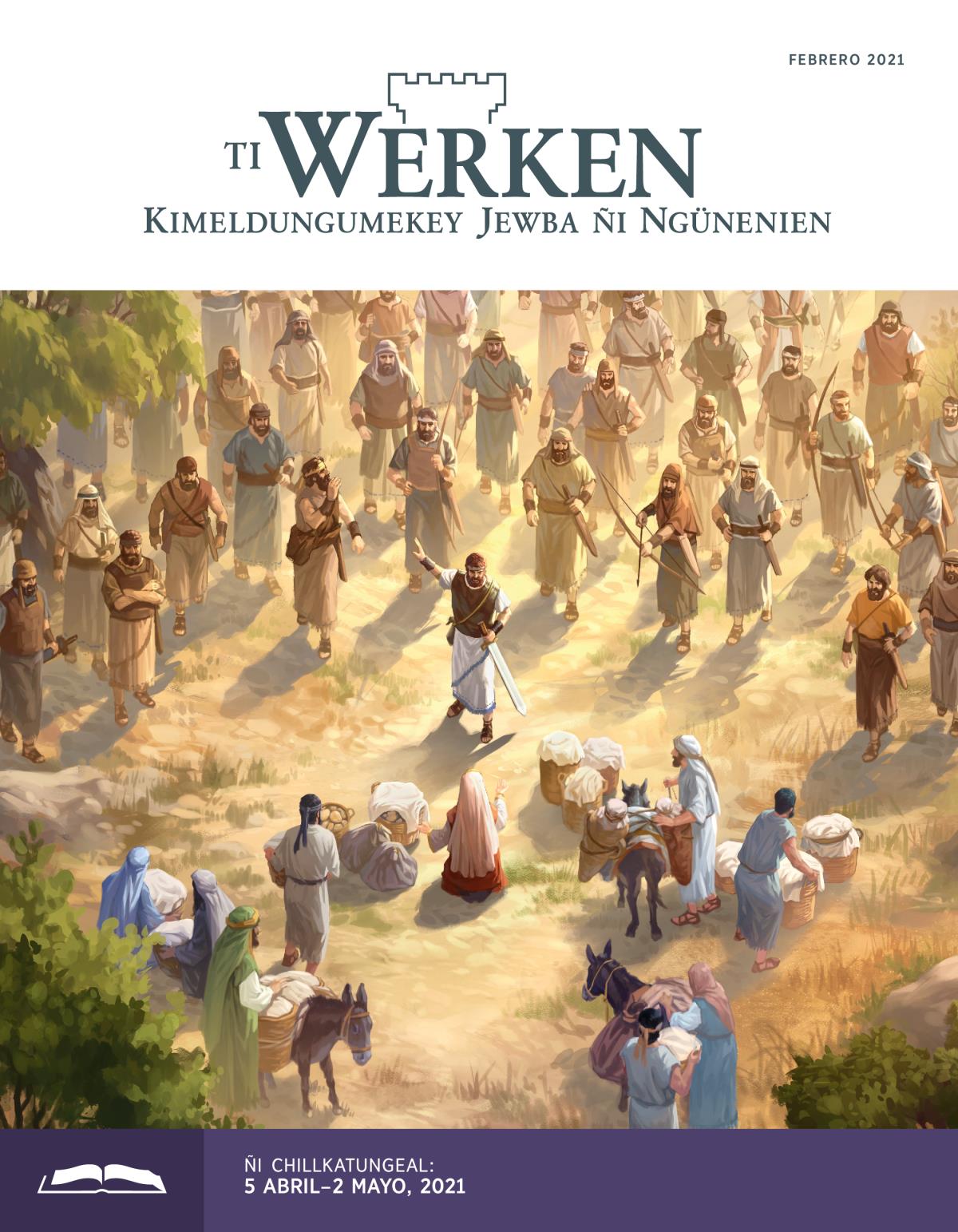 Ti Werken (ñi chillkatungeal), febrero 2021.
