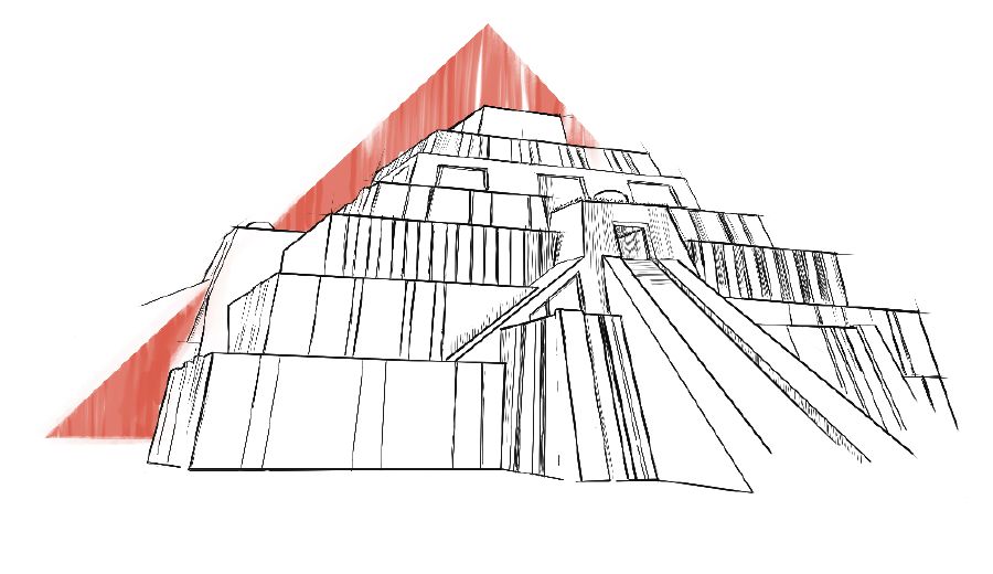 The tower of Babel.