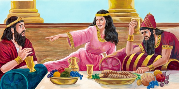 Mä manqʼäwinxa, Hamán chachax kuntï israelitanakar lurañ amtkäna ukwa Ester reinax Asuero reyir yatiyaski