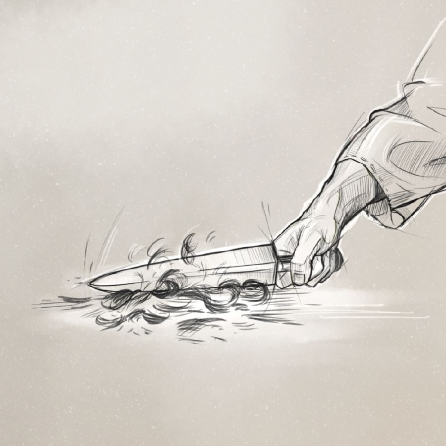 Ezequielajj khuchurat mä parte ñikʼutapwa mä espadampi khuchunoqaski.