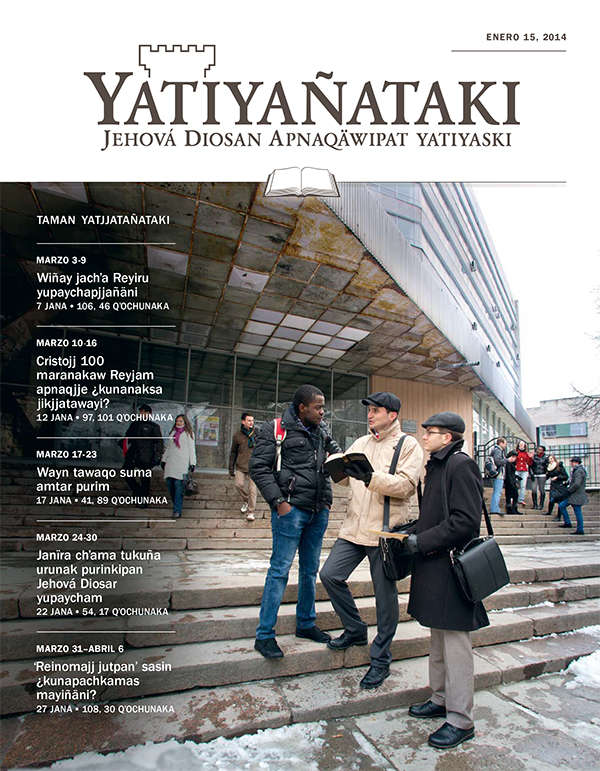 Jehová Diosan Qhanañchirinakapaw yatiyasipki