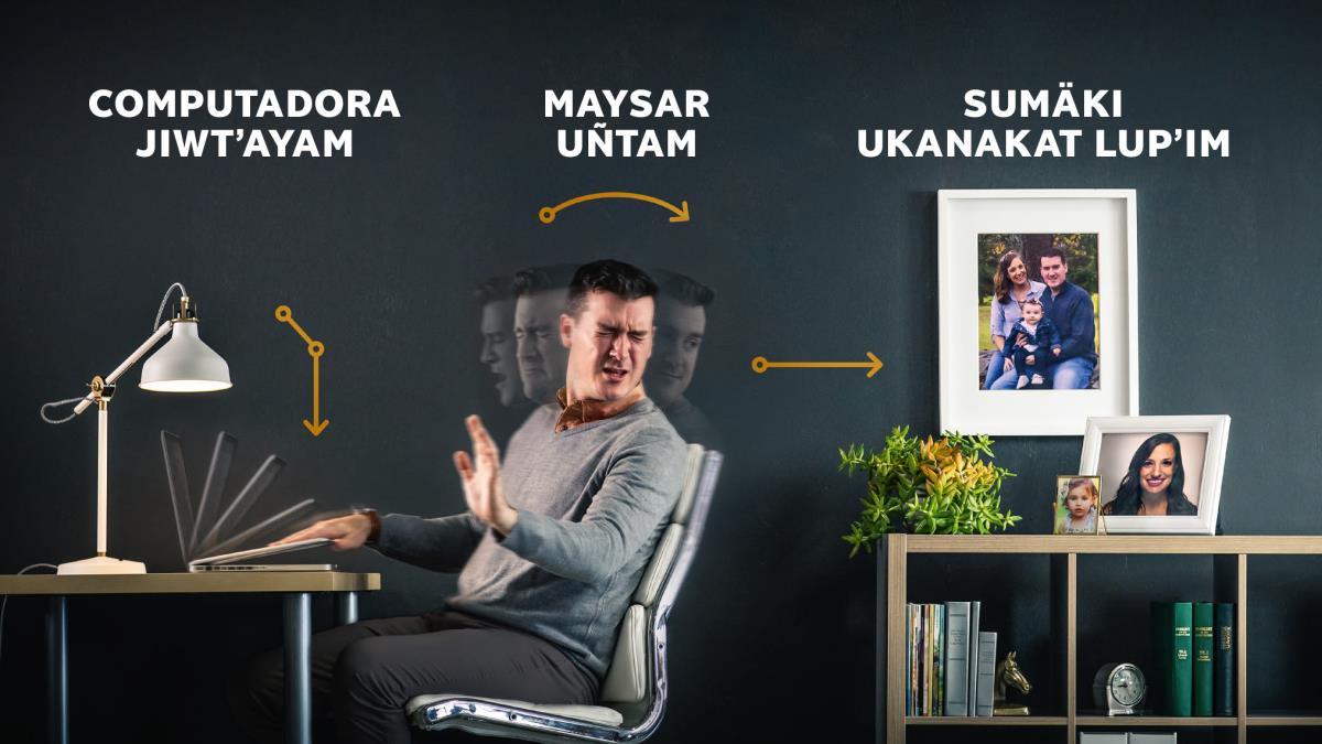 Mä jilatajj computadorapwa jiwtʼayaski, ukat maysaruw uñtaski, ukhamat esposapana wawapana fotonakap uñtañataki