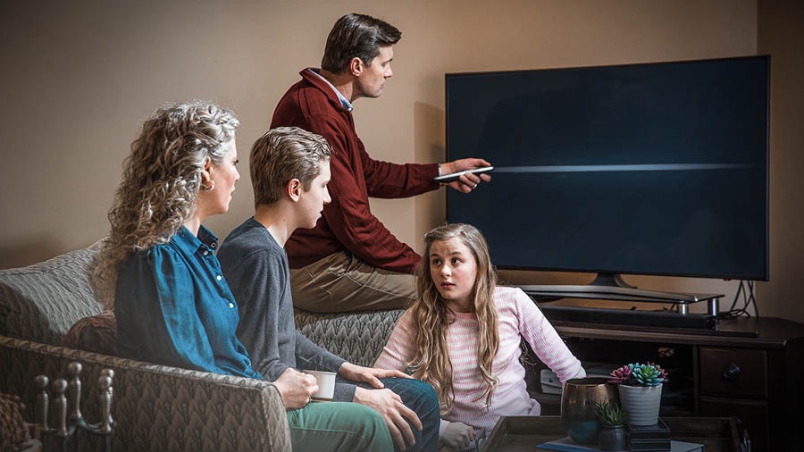 Diosar servir mä awkejj televisionwa jiwayaski, esposapasa wawanakapasa jupa jakʼan qontʼatäsipkiwa