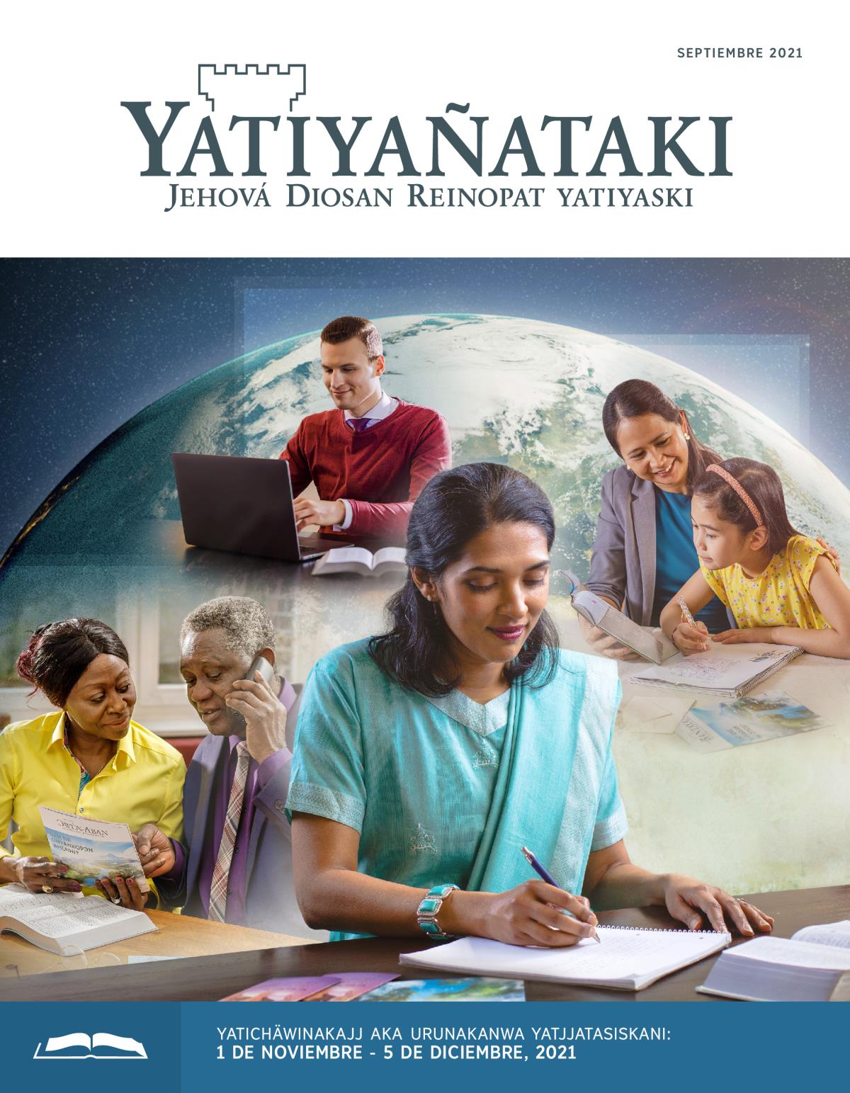 Yatiyañataki (congregacionan yatjjatañataki), septiembre 2021.