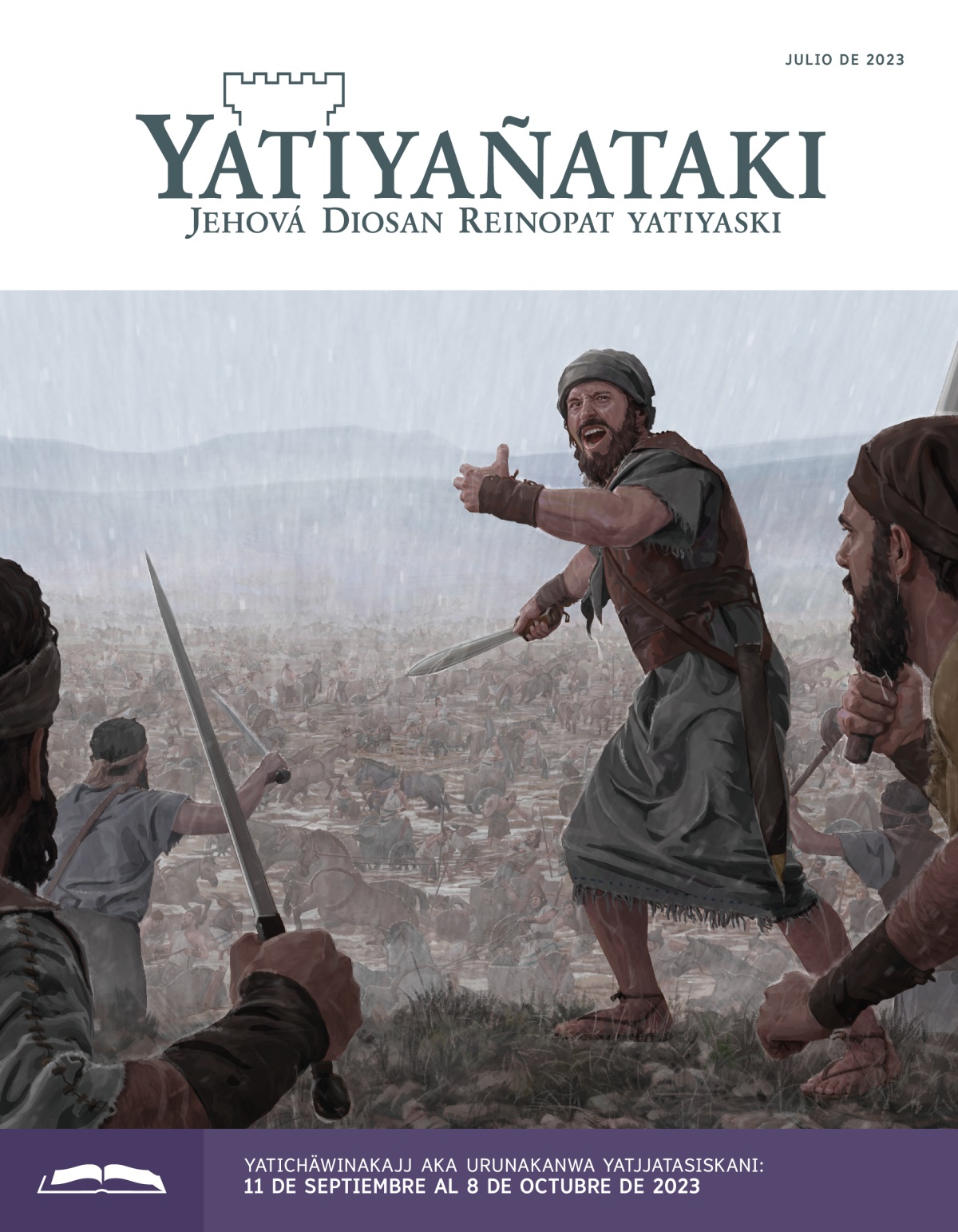 Yatiyañataki (congregacionan yatjjatañataki), julio de 2023.