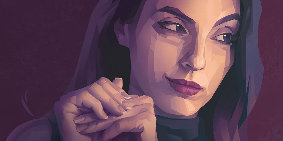 Qisas almağı düşünən qadın