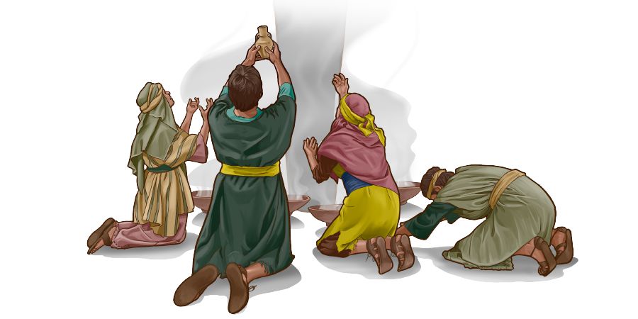 İsraillilər başqa allahlara səcdə edirlər