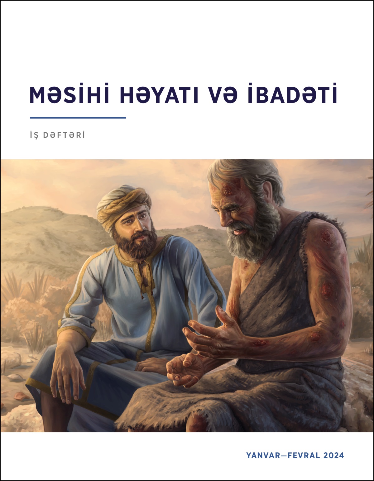 Əlihu bədəni çiban basmış Əyyubu şəfqətlə dinləyir.