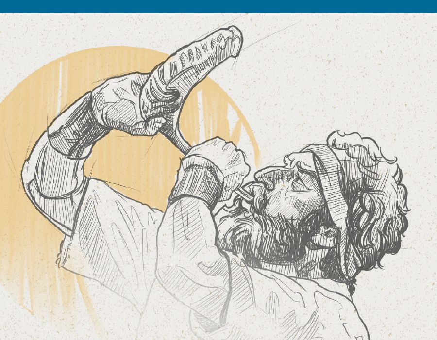 Gözətçi şeypur çalır.