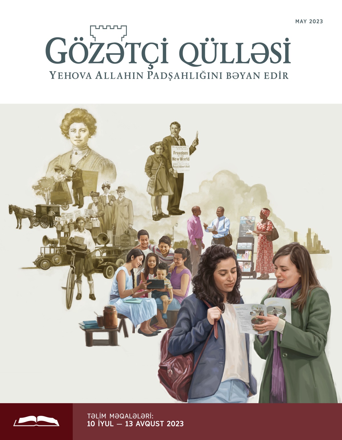 Gözətçi qülləsi, təlim nəşri, may 2023.