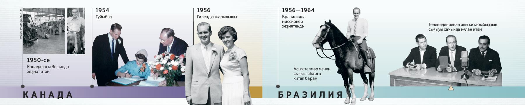 Дуглас Гест Вефилдә хеҙмәт итә, өйләнә, ҡатыны менән Гилеад мәктәбен тамамлай, Бразилияла хеҙмәт итә һәм телевидениенан сығыш яһай