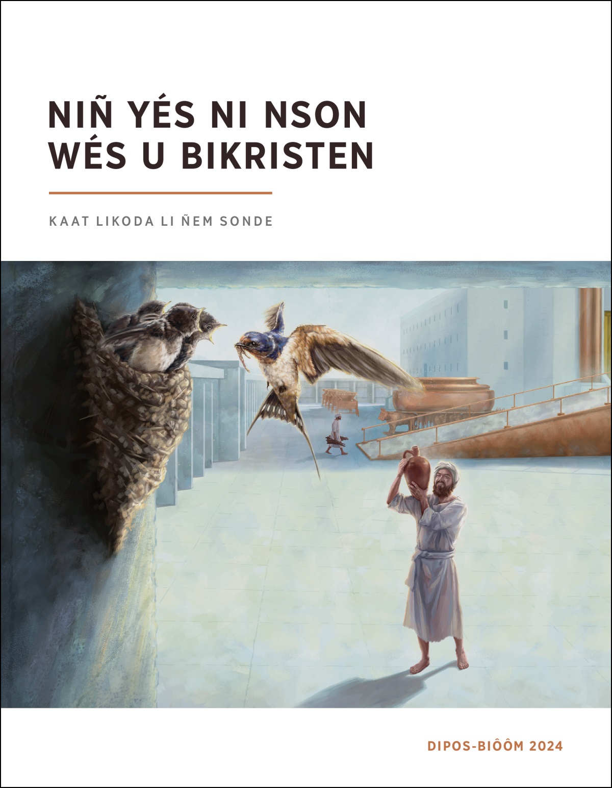Man Kôra wada a yé béñge ngañ-njok i i ñoñ jumbul jé i témpel.