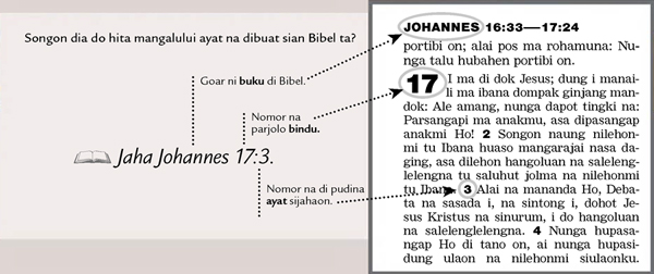 Contoh referensi ayat