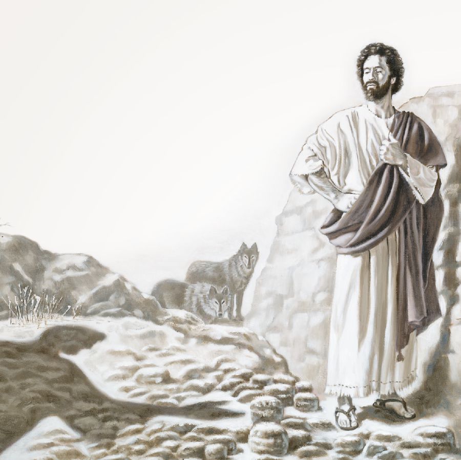 Satana abomfya amabwe pa kwesha Yesu