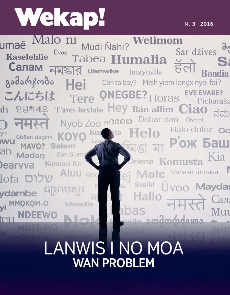 Wekap! magasin, N. 3 2016 | Lanwis i No Moa Wan Problem