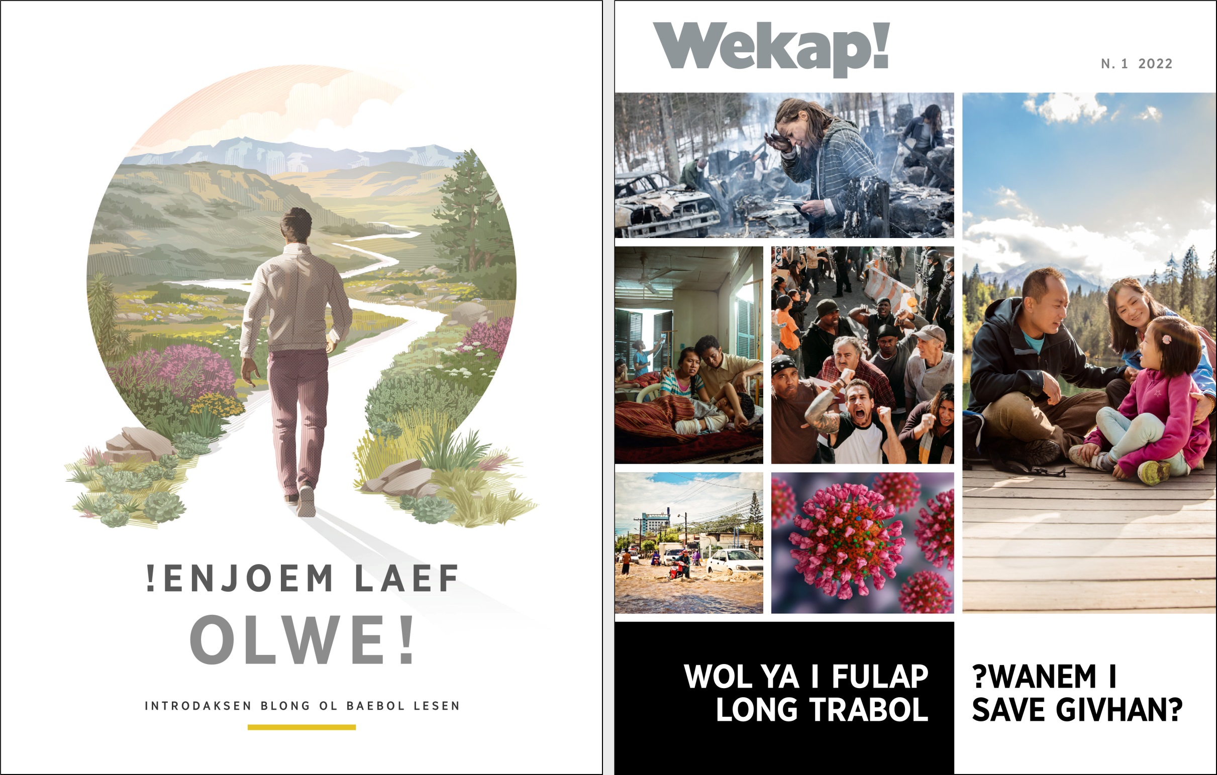 Buklet ya “!Enjoem Laef Olwe!” mo “Wekap!” N. 1 2022.