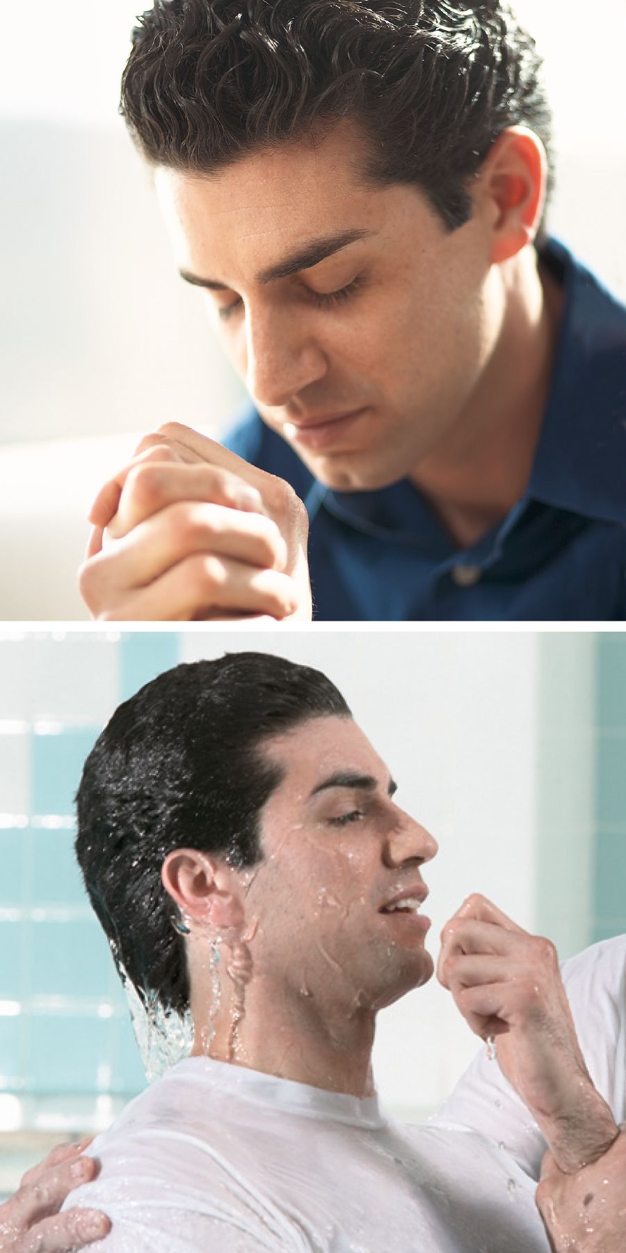 Wahn man di dedikayt ih laif tu Jehoava eena pryaa ahn geh baptaiz