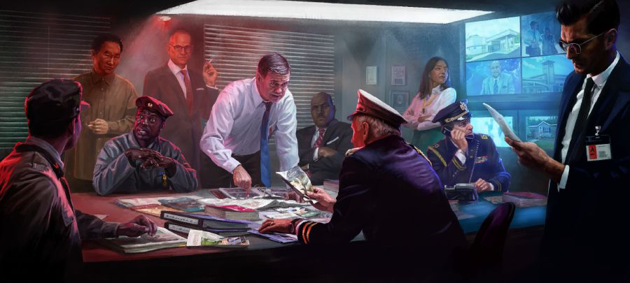 Líderes mundiais e oficiais militares reunidos planejando acabar com a adoração pura. Eles estão olhando nossas publicações, falando ao telefone e vigiando nossas atividades.